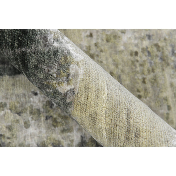 Synergy Hand-knotted Wool Viscose Abstract Area Rug Artisan Carved Modern Accent