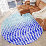 Dalyn Rugs Seabreeze SZ8 Machine Made 100% Polyester Coastal Rug Navy 8' x 8' SZ8NA8RO