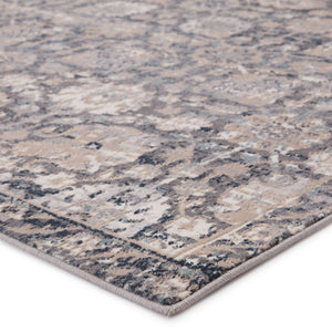 Jaipur Living Vibe by Jaipur Living Sarzana Floral Oriental Polypropylene Rug with High-low Pile 9'X13' RUG148604