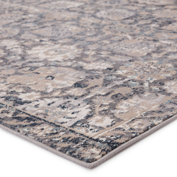 Jaipur Living Vibe by Jaipur Living Sarzana Floral Oriental Polypropylene Rug with High-low Pile 9'X13' RUG148604