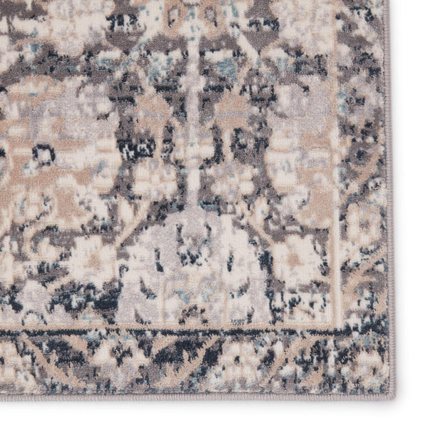 Jaipur Living Vibe by Jaipur Living Sarzana Floral Oriental Polypropylene Rug with High-low Pile 9'X13' RUG148604