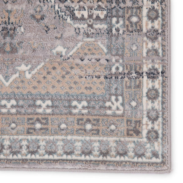 Jaipur Living Vibe by Jaipur Living Trellis Medallion Area Rug High-low Pile Polypropylene Blend RUG148607