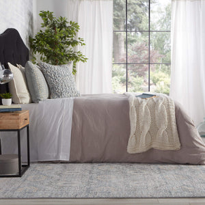 Jaipur Living Vibe by Jaipur Living Trellis Medallion Area Rug High-low Pile Polypropylene Blend RUG148607