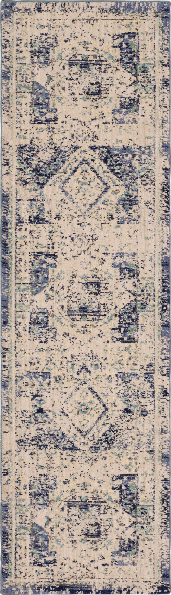 Santee Indigo 2' 4" x 7' 10" Area Rug Karastan Rugs