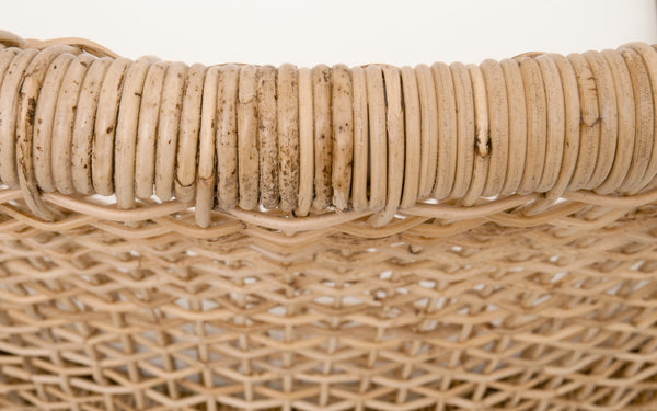 Essentials For Living Seaside Dining Chair Set Of 2 - Coastal Style With Rattan, Gray Mahogany Frame & Easy-clean Cushion Natural Rattan,Livesmart Peyton,Pearl,Natural Gray Mahogany Solid Mahogany Wood,Aluminum,Slimit Rattan 6836.Nat/Lpprl/Ng