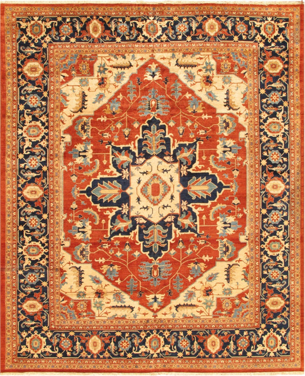Pasargad Home Serapi Collection Hand-knotted Wool Area Rug - Timeless Style For Elegant Interiors   P-49 12x15