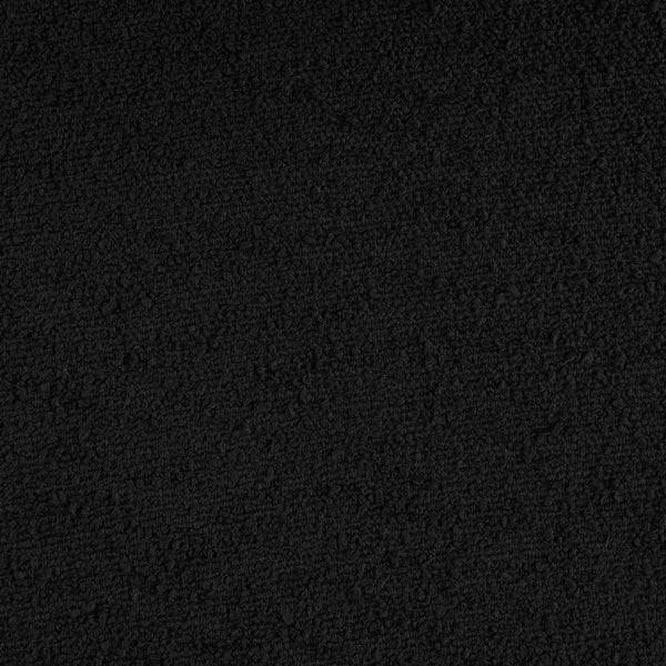 Shiloh Black Boucle Fabric Queen Bed ShilohBlack-Q Meridian Furniture