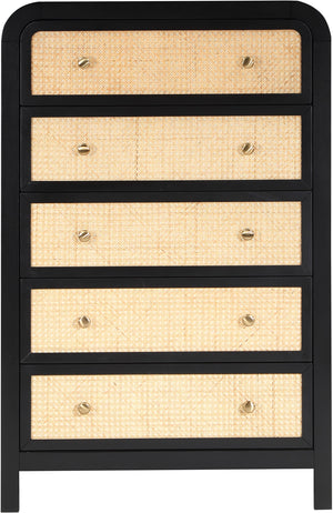 Siena Black Chest SienaBlack-CH Meridian Furniture