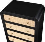 Siena Black Chest SienaBlack-CH Meridian Furniture