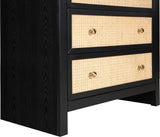 Siena Black Chest SienaBlack-CH Meridian Furniture