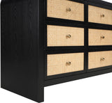 Siena Black Dresser SienaBlack-D Meridian Furniture