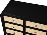 Siena Black Dresser SienaBlack-D Meridian Furniture