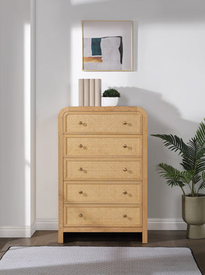 Siena Natural Chest SienaNatural-CH Meridian Furniture