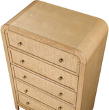 Siena Natural Chest SienaNatural-CH Meridian Furniture