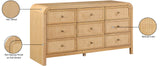 Siena Natural Dresser SienaNatural-D Meridian Furniture