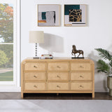 Siena Natural Dresser SienaNatural-D Meridian Furniture