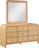 Siena Natural Dresser SienaNatural-D Meridian Furniture