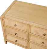 Siena Natural Dresser SienaNatural-D Meridian Furniture