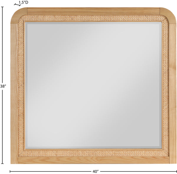 Siena Natural Mirror SienaNatural-M Meridian Furniture