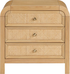 Siena Natural Night Stand SienaNatural-NS Meridian Furniture