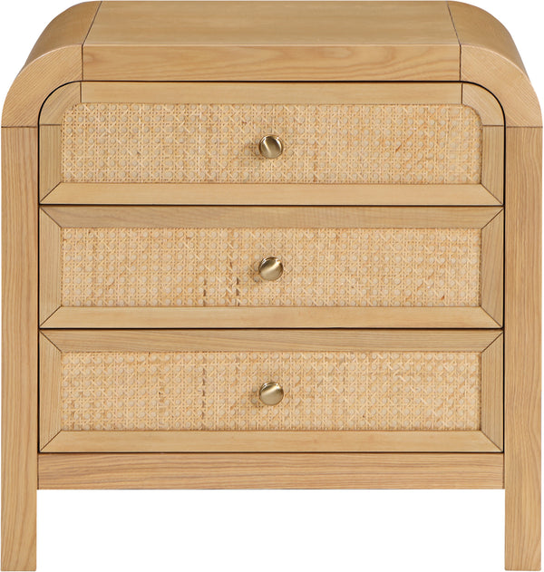 Siena Natural Night Stand SienaNatural-NS Meridian Furniture