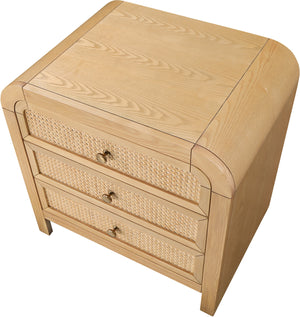 Siena Natural Night Stand SienaNatural-NS Meridian Furniture