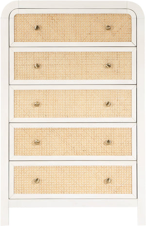 Siena White Chest SienaWhite-CH Meridian Furniture