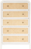 Siena White Chest SienaWhite-CH Meridian Furniture