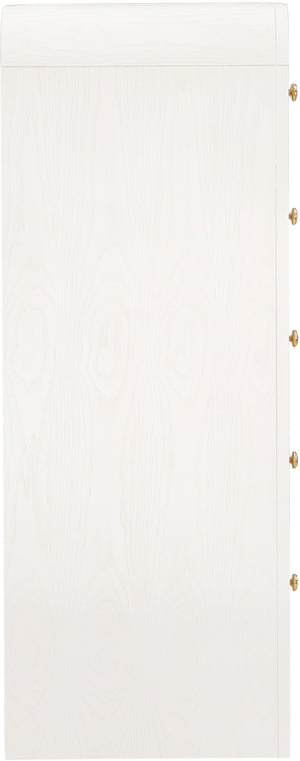 Siena White Chest SienaWhite-CH Meridian Furniture