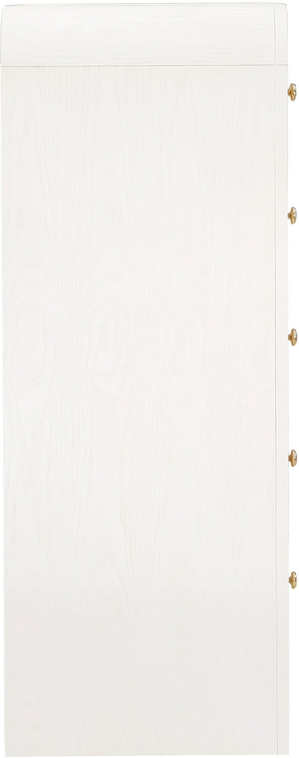 Siena White Chest SienaWhite-CH Meridian Furniture