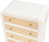 Siena White Chest SienaWhite-CH Meridian Furniture