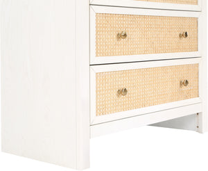 Siena White Chest SienaWhite-CH Meridian Furniture