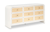 Siena White Dresser SienaWhite-D Meridian Furniture