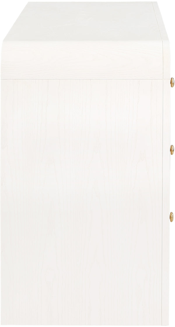 Siena White Dresser SienaWhite-D Meridian Furniture