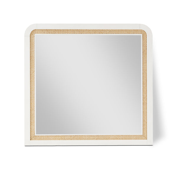 Siena White Mirror SienaWhite-M Meridian Furniture