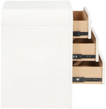 Siena White Night Stand SienaWhite-NS Meridian Furniture