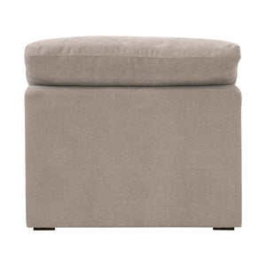 Sky Modular Armless Chair Performance Latte Micro Boucle, Espresso 6610-1S.LATMB Essentials for Living