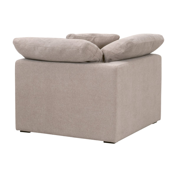 Sky Modular Corner Chair Performance Latte Micro Boucle, Espresso 6610-CRN.LATMB Essentials for Living