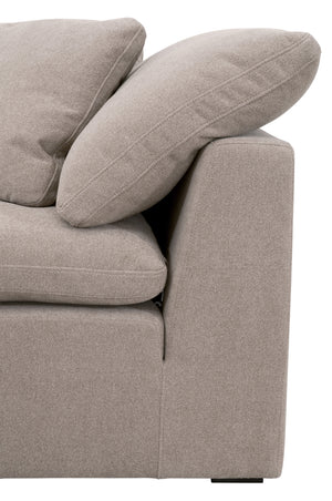 Sky Modular Corner Chair Performance Latte Micro Boucle, Espresso 6610-CRN.LATMB Essentials for Living