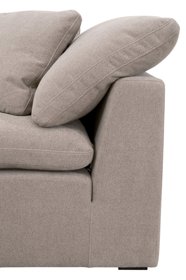 Sky Modular Corner Chair Performance Latte Micro Boucle, Espresso 6610-CRN.LATMB Essentials for Living