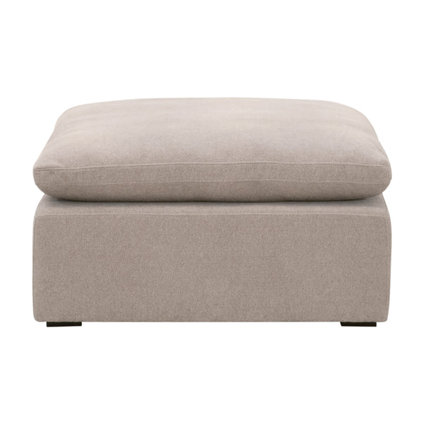 Sky Modular Ottoman Performance Latte Micro Boucle, Espresso 6610-0.LATMB Essentials for Living