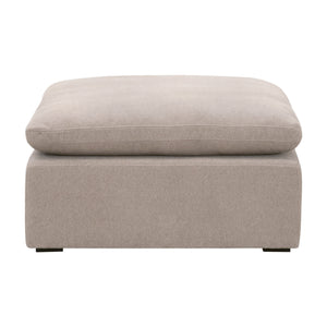 Sky Modular Ottoman Performance Latte Micro Boucle, Espresso 6610-0.LATMB Essentials for Living