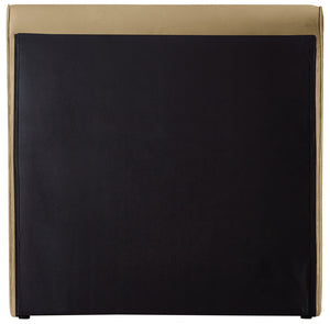 Sloan Camel Velvet Twin Bed SloanCamel-T Meridian Furniture