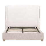 Sloan Standard King Bed LiveSmart Peyton-Pearl, Bisque, Natural Gray Oak 7124-3.LPPRL/BIS/NG Essentials for Living