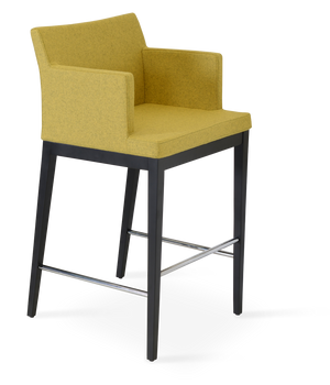 Soho Concept Soho Wood Barstools & Counterstools With Premium Camira Fabric - Durable Finish & 10-year Warranty   Soho-concept-dining-chair-09828