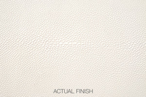 Essentials for Living Sonia Shagreen Console Table 6111.PRL-SHG/BBRS Pearl Shagreen, Lucite, Brushed Brass