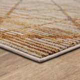 Spinnaker Frost Grey 2' 6" x 10' Area Rug Karastan Rugs