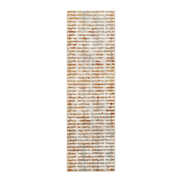 Karastan Rugs Vanguard by Drew & Jonathan Home Steadfast Machine Woven Triexta Modern/Contemporary Area Rug Spice 2' 4" x 7' 10"