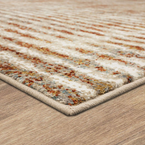 Karastan Rugs Vanguard by Drew & Jonathan Home Steadfast Machine Woven Triexta Modern/Contemporary Area Rug Spice 2' 4" x 7' 10"