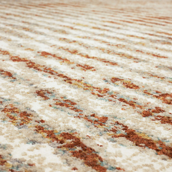 Karastan Rugs Vanguard by Drew & Jonathan Home Steadfast Machine Woven Triexta Modern/Contemporary Area Rug Spice 2' 4" x 7' 10"